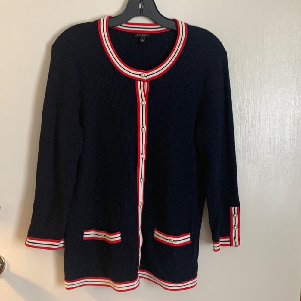 Talbots 3/4 length sleeve sweater
